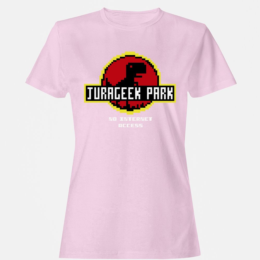 Women's T-Shirt - QYYFW99U - Light Pink - 9