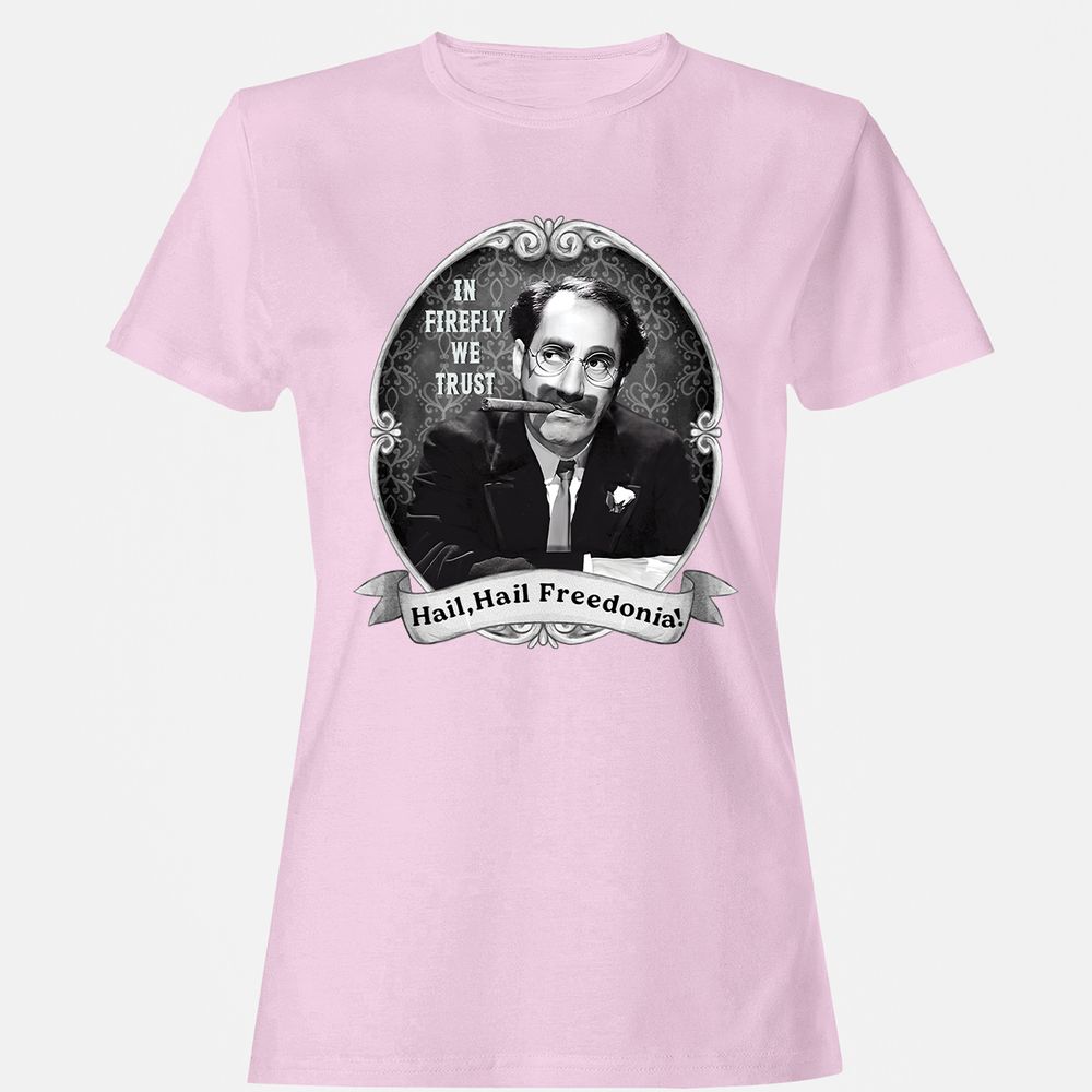 Women's T-Shirt - XEMV53HJ - Light Pink - 9