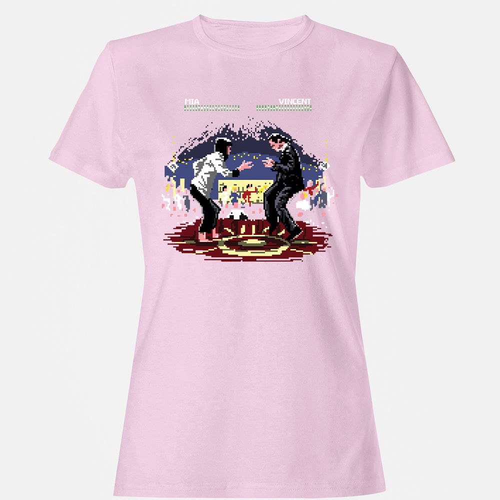 Women's T-Shirt - X3DPWVC4 - Light Pink - 9