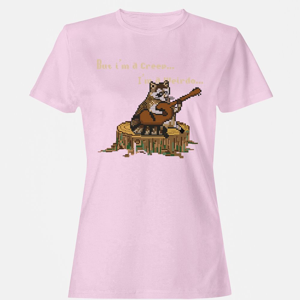 Women's T-Shirt - 7D2KWKHQ - Light Pink - 9