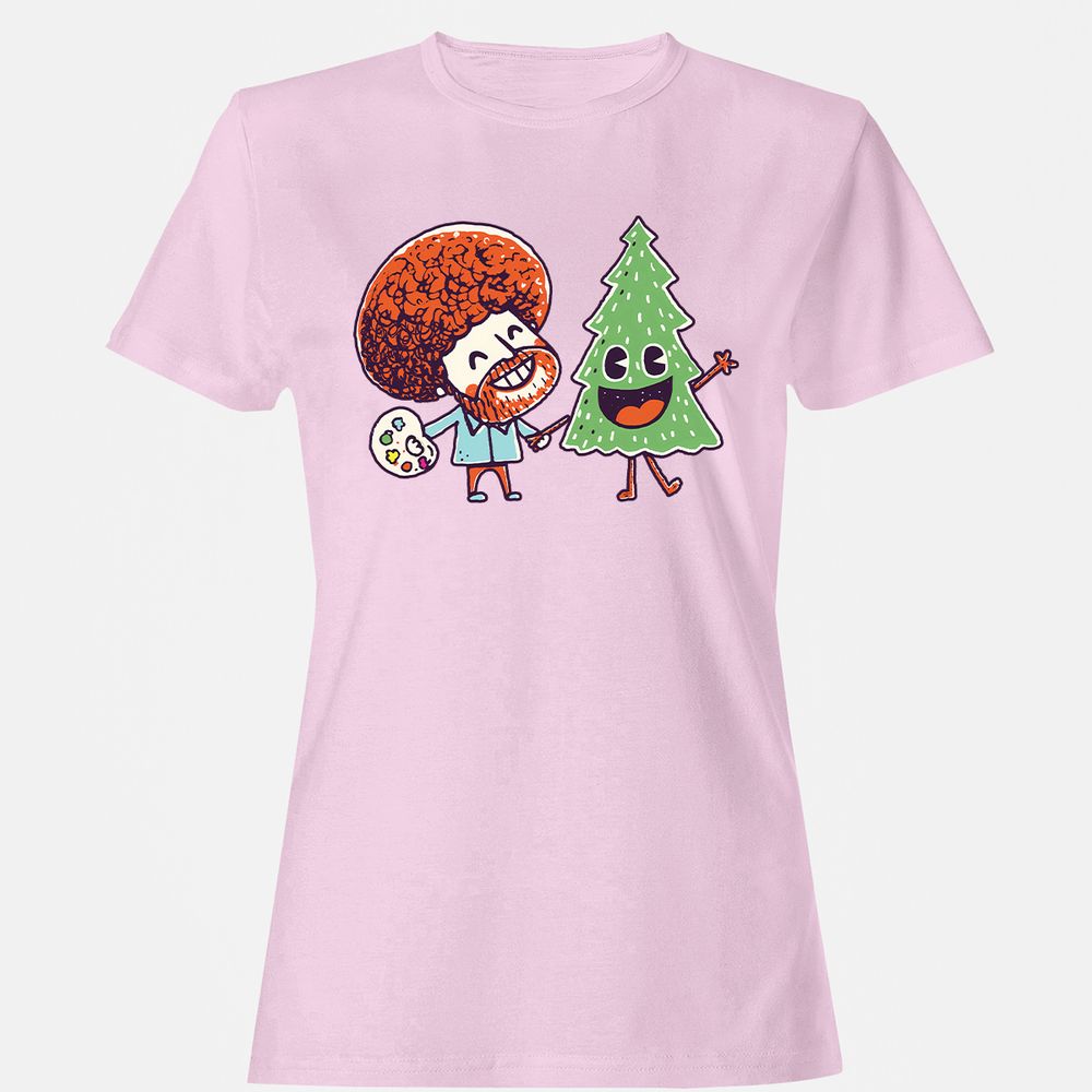 Women's T-Shirt - P9RUJPAU - Light Pink - 9