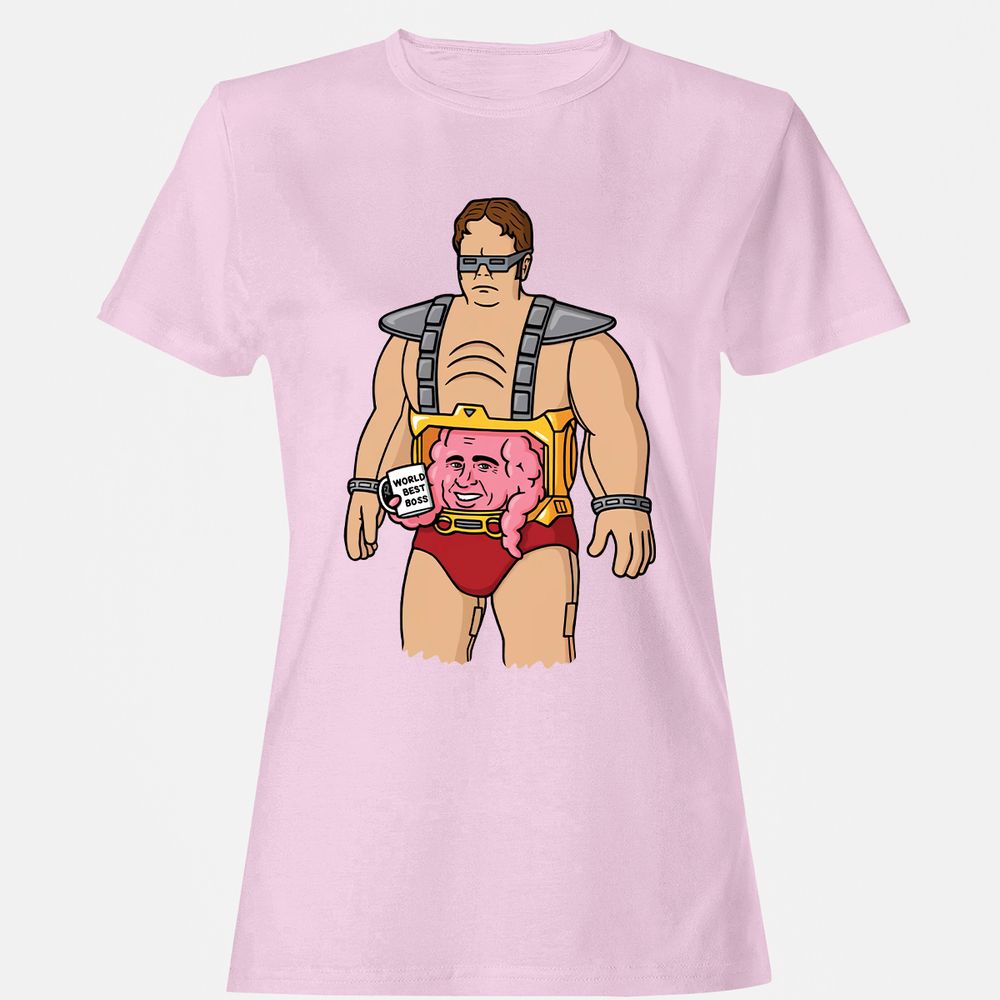 Women's T-Shirt - 7V3SVDRC - Light Pink - 9