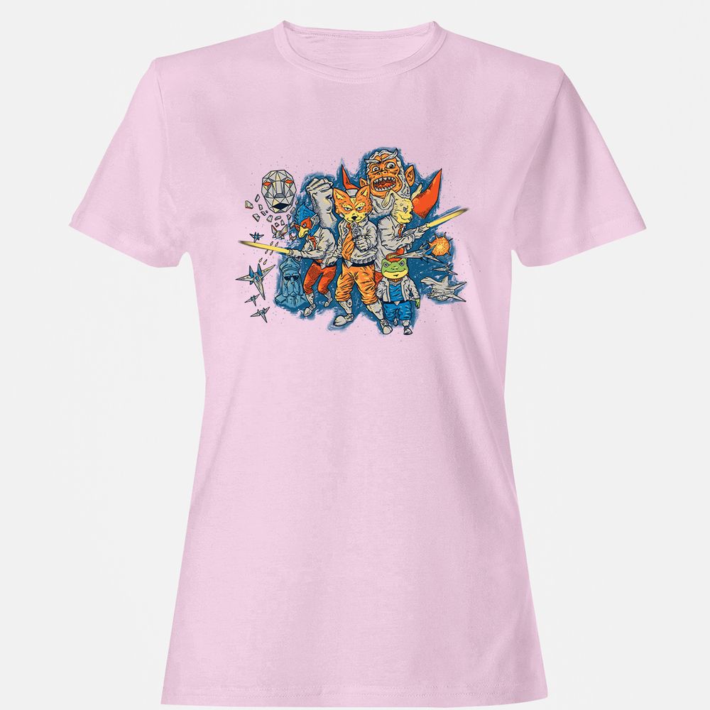 Women's T-Shirt - A7H3NL25 - Light Pink - 9