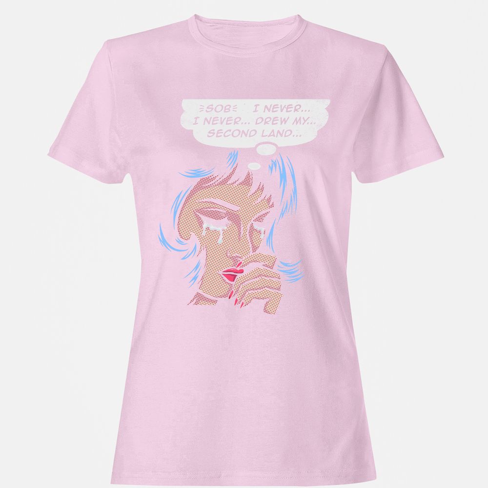 Women's T-Shirt - ZZ5J7JJE - Light Pink - 9