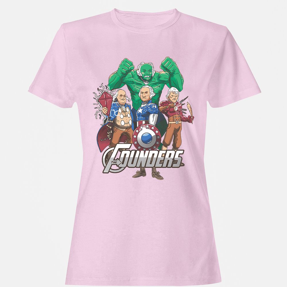 Women's T-Shirt - P1N7KR45 - Light Pink - 9