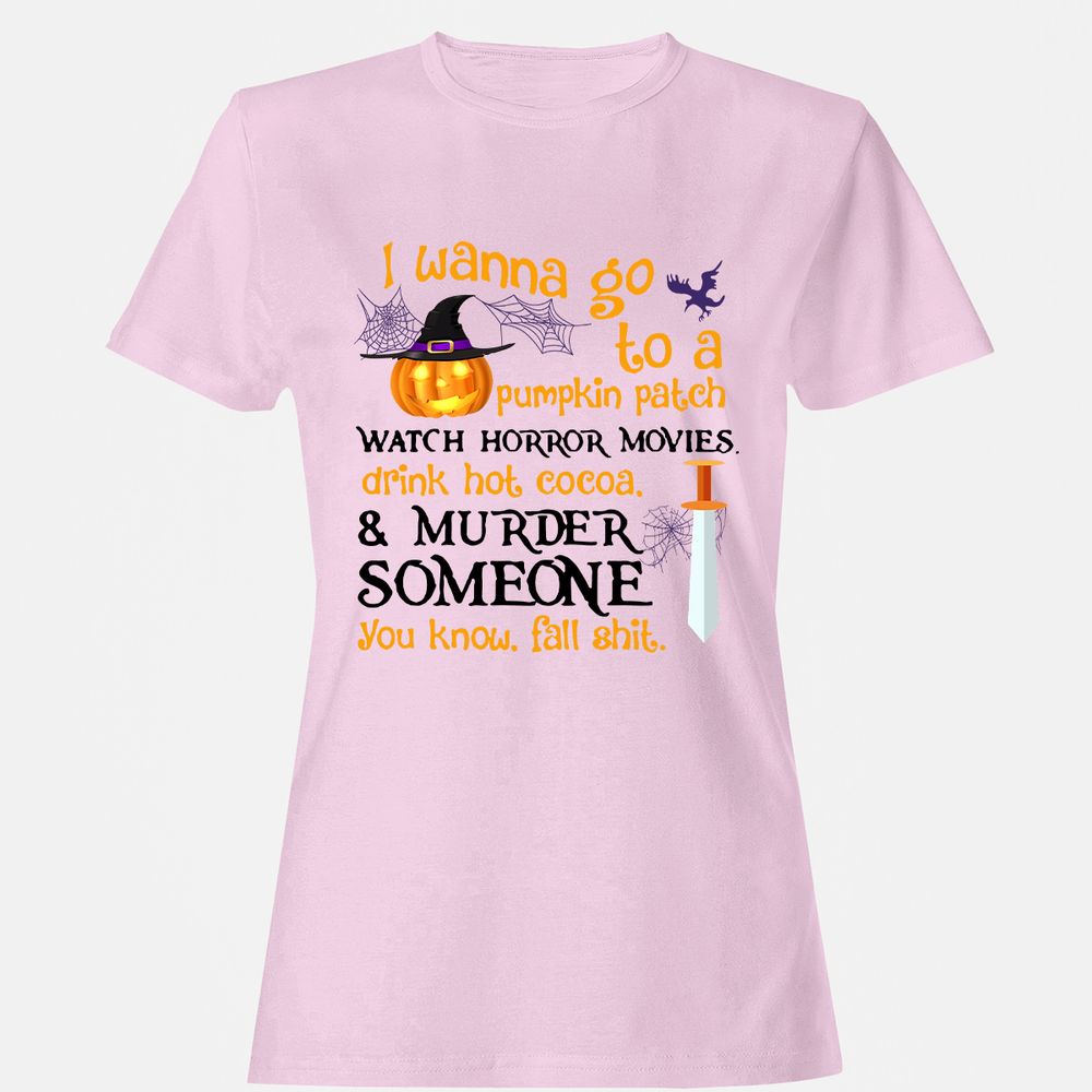 Women's T-Shirt - PM11Z9HJ - Light Pink - 9