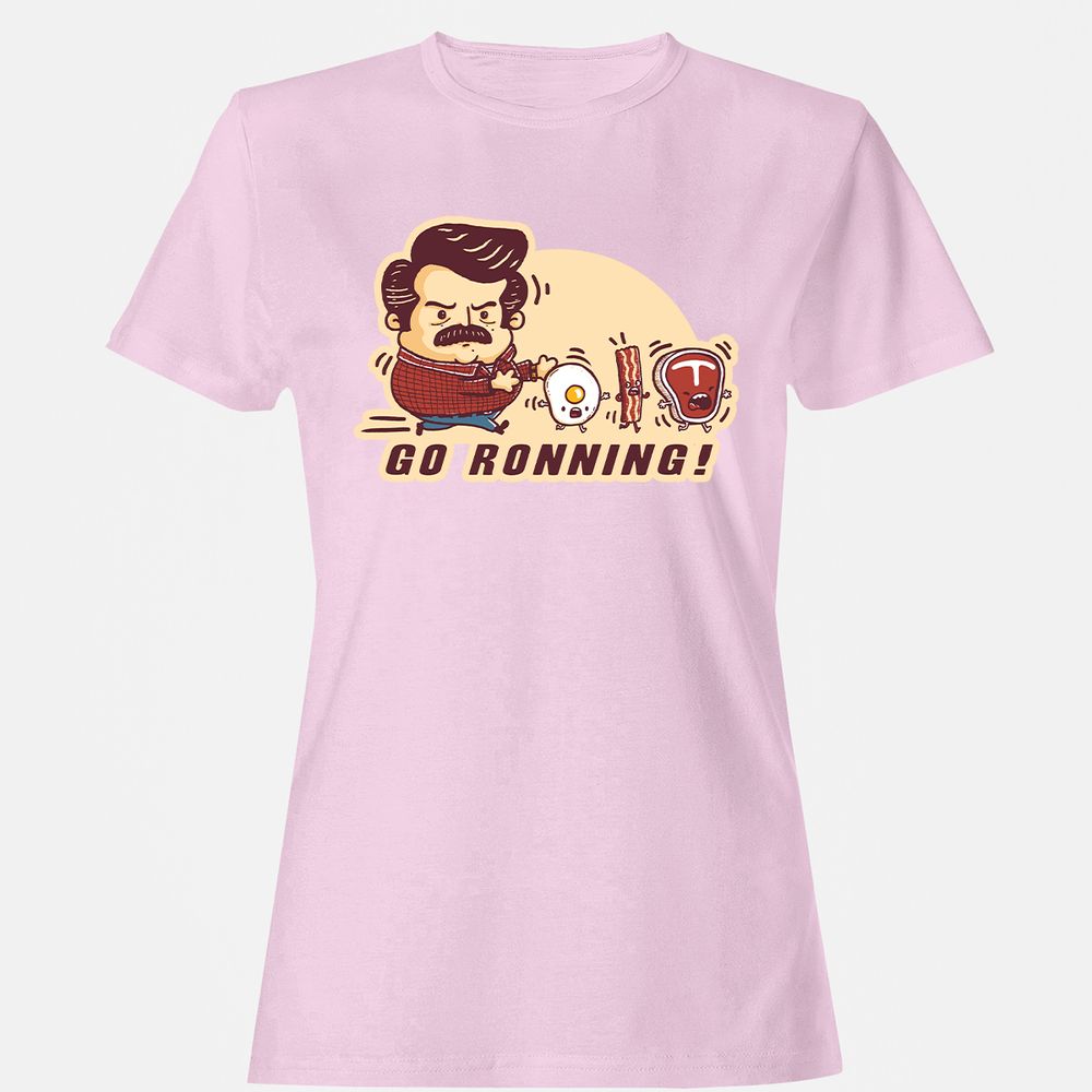 Women's T-Shirt - FVEVYUKC - Light Pink - 9