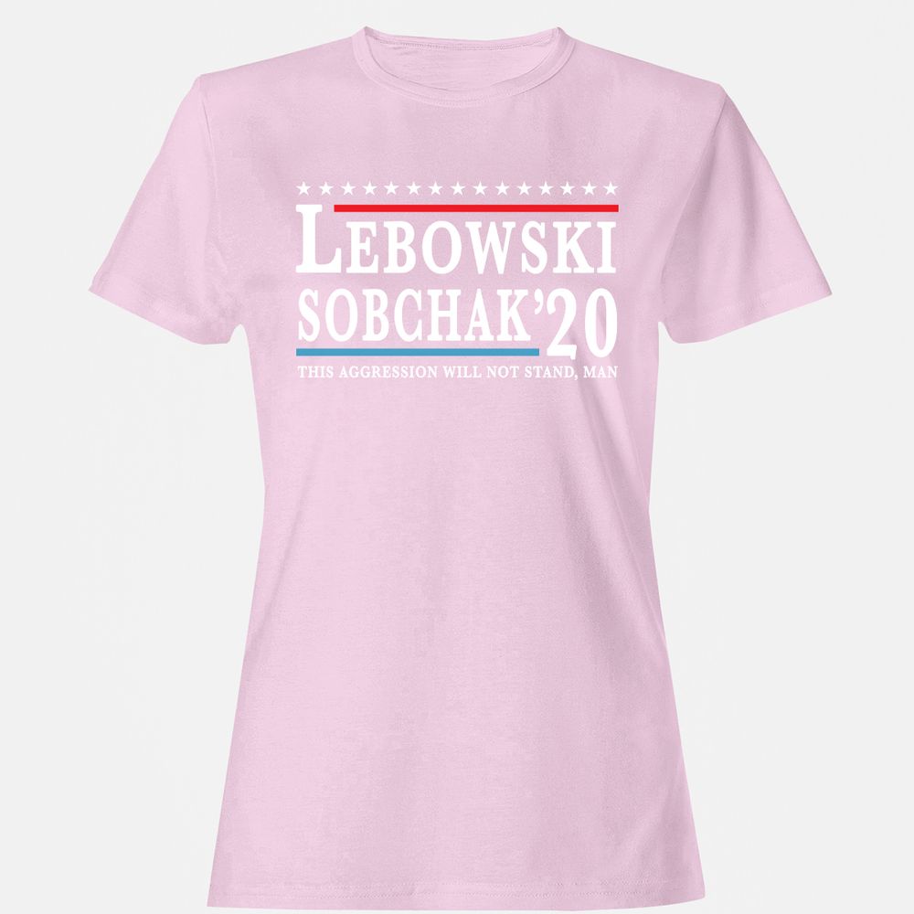 Women's T-Shirt - L4XCJSSN - Light Pink - 9