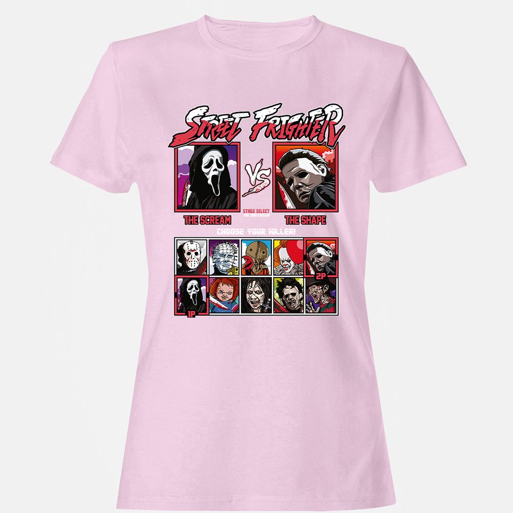 Women's T-Shirt - JDE7Y5QZ - Light Pink - 9