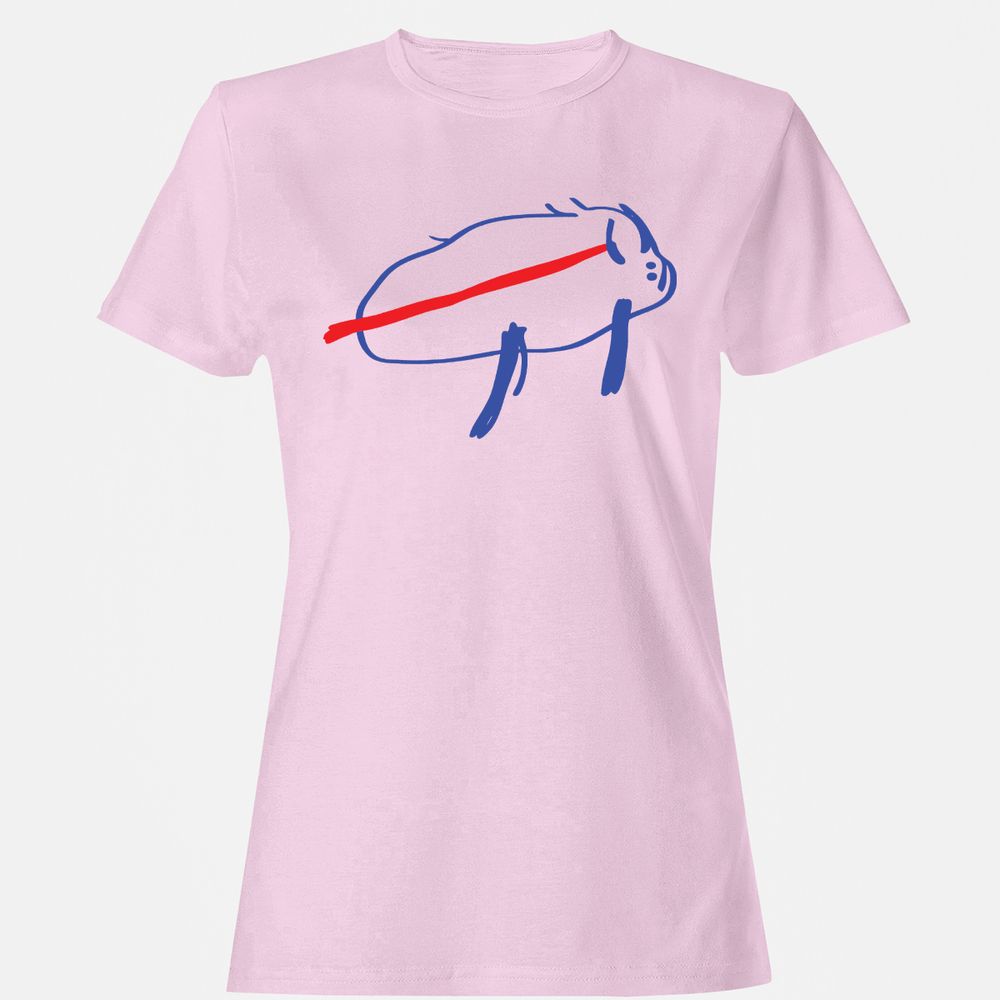 Women's T-Shirt - DPAKQHC3 - Light Pink - 9