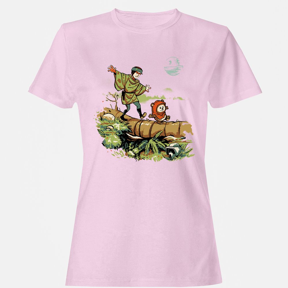 Women's T-Shirt - 8262QYA7 - Light Pink - 9