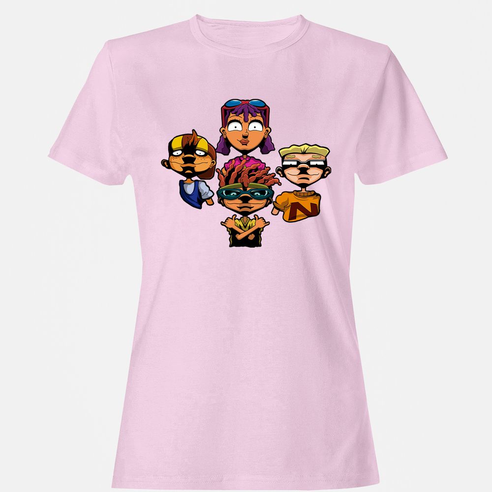 Women's T-Shirt - 6LV52FGY - Light Pink - 9