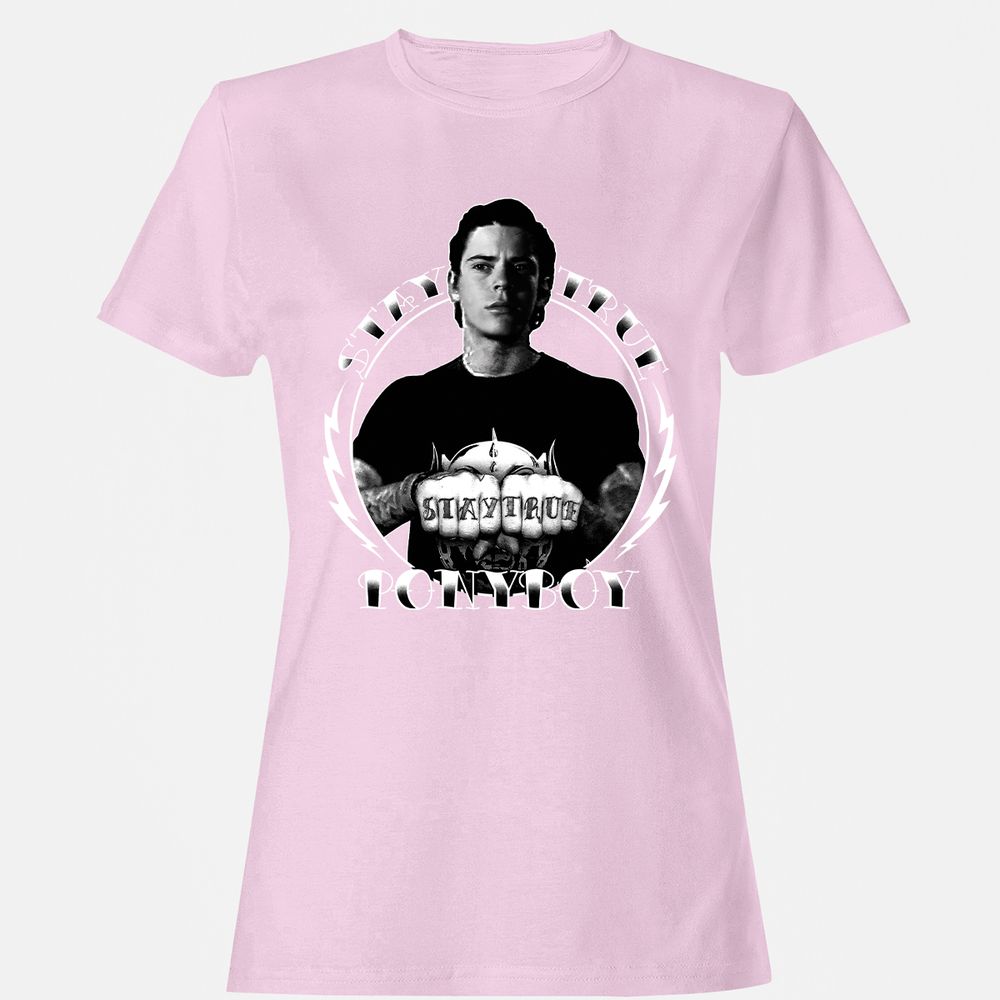 Women's T-Shirt - EGSXRKEE - Light Pink - 9
