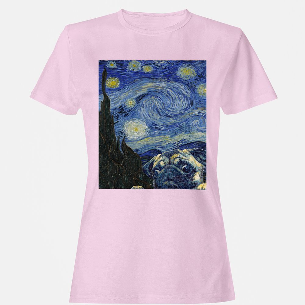 Women's T-Shirt - XV9HFZL1 - Light Pink - 9