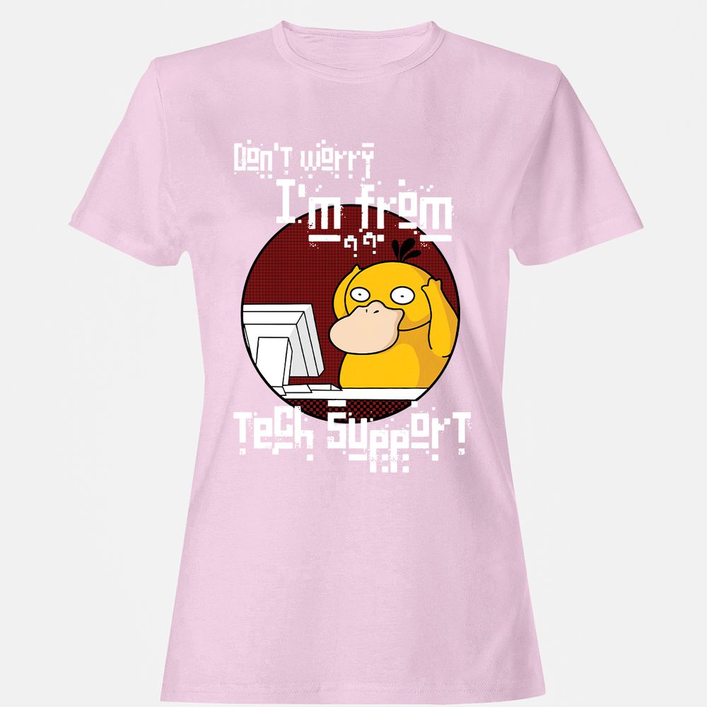 Women's T-Shirt - FUZRX6FB - Light Pink - 9