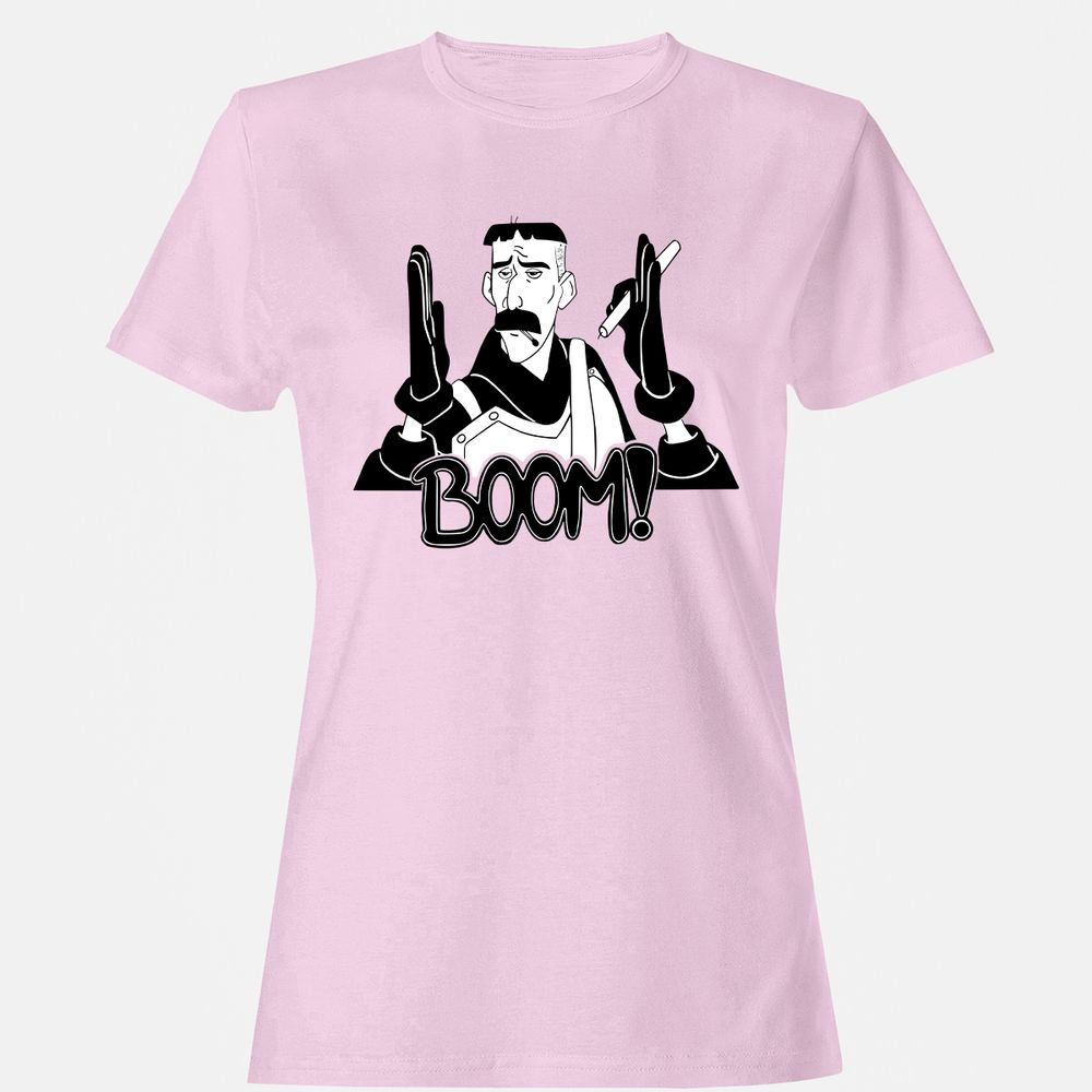 Women's T-Shirt - D7N9GNGX - Light Pink - 9