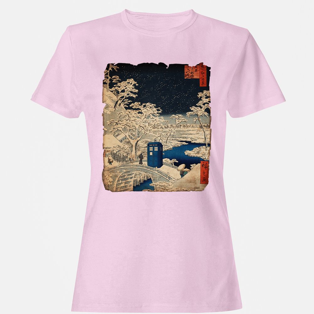Women's T-Shirt - DUEUZM5X - Light Pink - 9