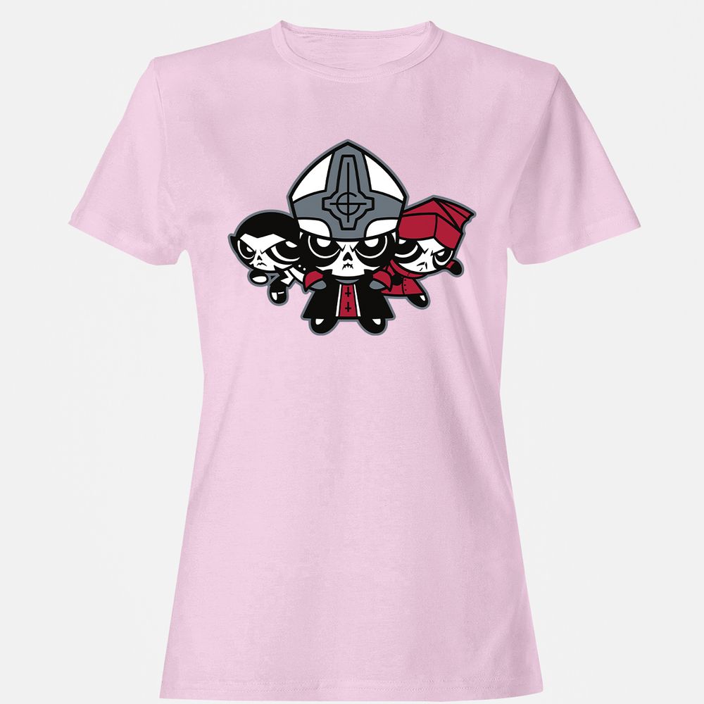 Women's T-Shirt - T6NSTYFJ - Light Pink - 9