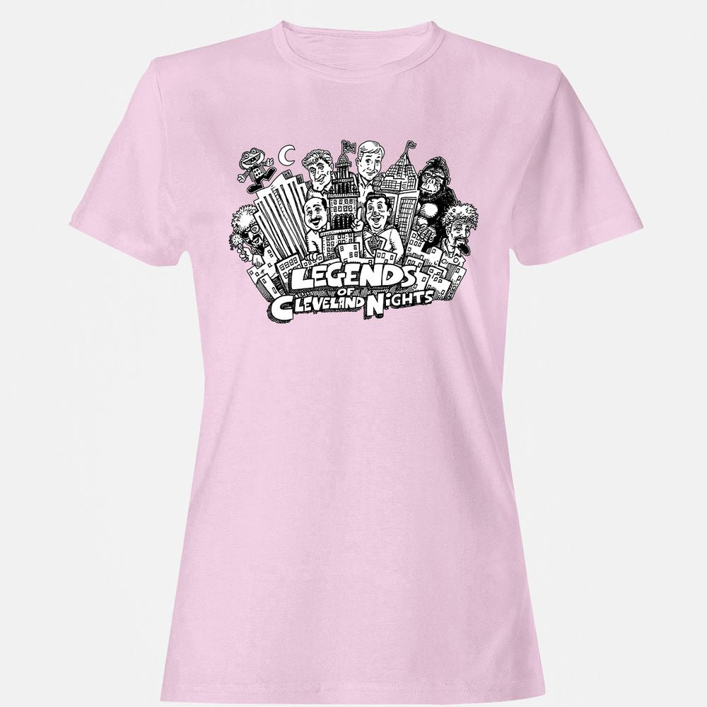 Women's T-Shirt - KZUVNJNF - Light Pink - 9