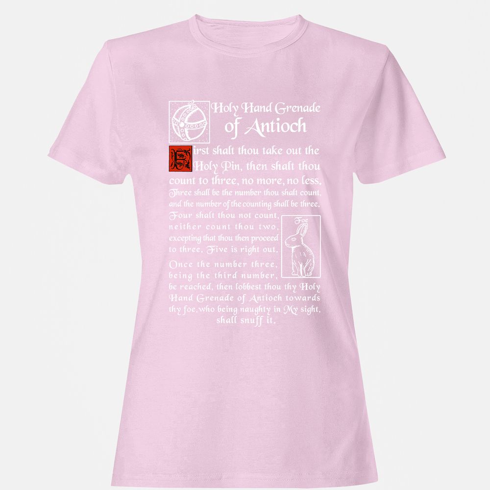 Women's T-Shirt - QKKVGXB8 - Light Pink - 9