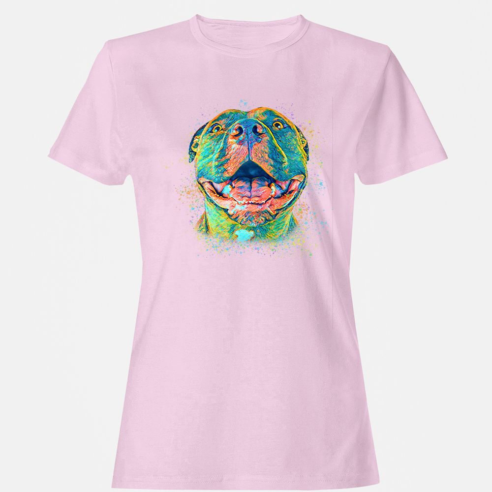 Women's T-Shirt - U8J61T6X - Light Pink - 9