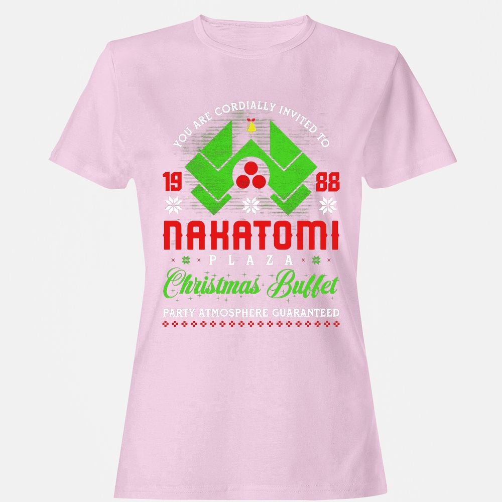 Women's T-Shirt - X77WWAEV - Light Pink - 9