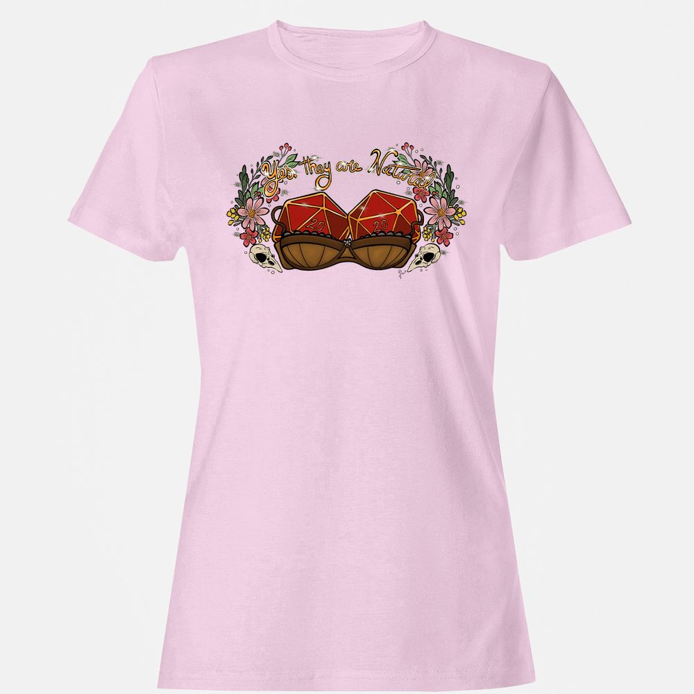 Women's T-Shirt - KEFKTVR6 - Light Pink - 9