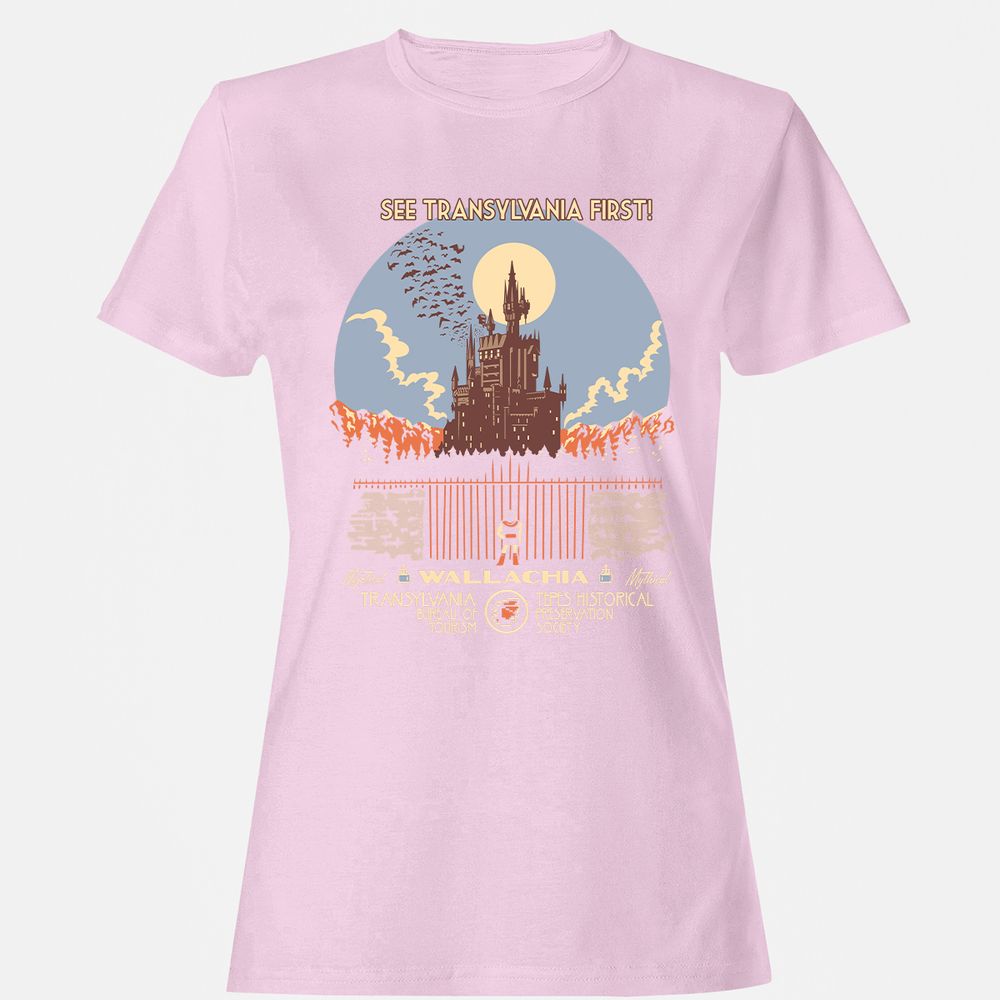 Women's T-Shirt - 8DZ25TYT - Light Pink - 9