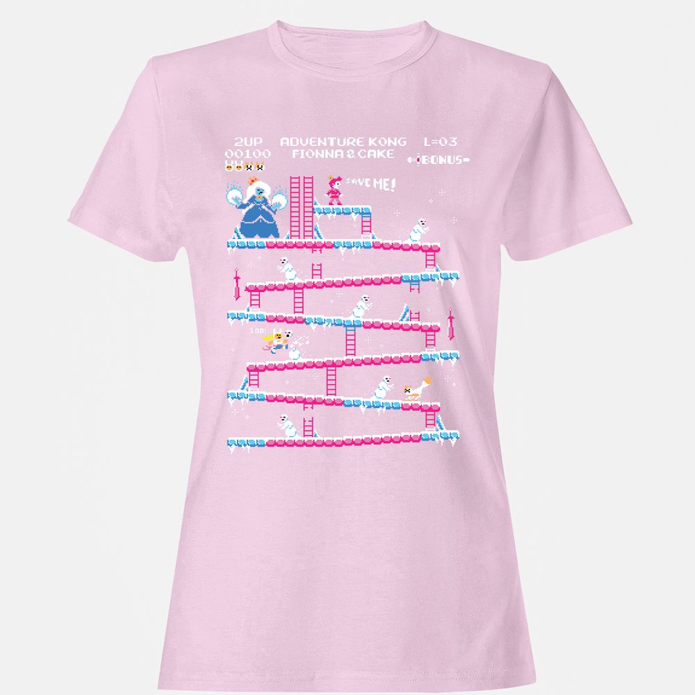 Women's T-Shirt - 8C345VUJ - Light Pink - 9