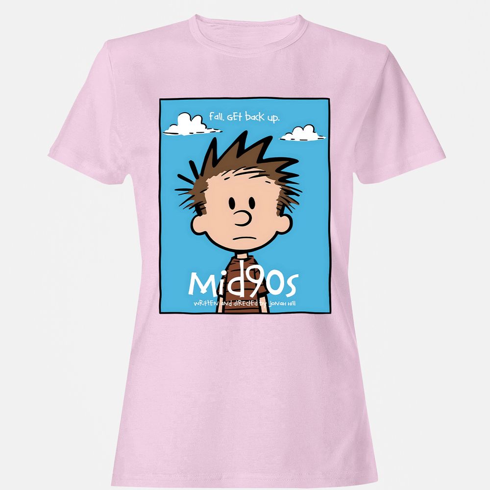 Women's T-Shirt - B248A5DZ - Light Pink - 9