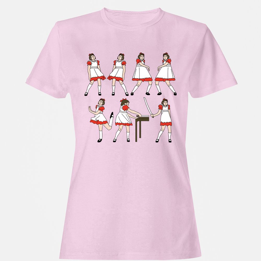Women's T-Shirt - CDRCQ7TV - Light Pink - 9