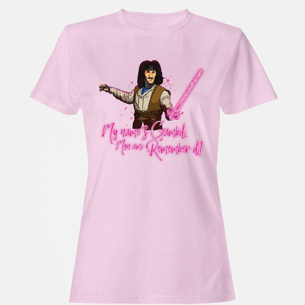 Women's T-Shirt - 9HKL5G7Z - Light Pink - 9