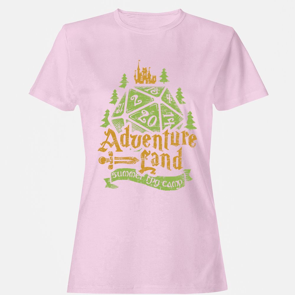 Women's T-Shirt - B2BQWGDC - Light Pink - 9
