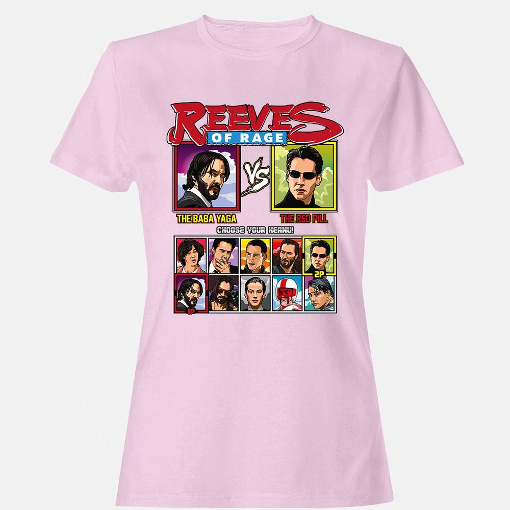 Women's T-Shirt - ZDNHDPQH - Light Pink - 9