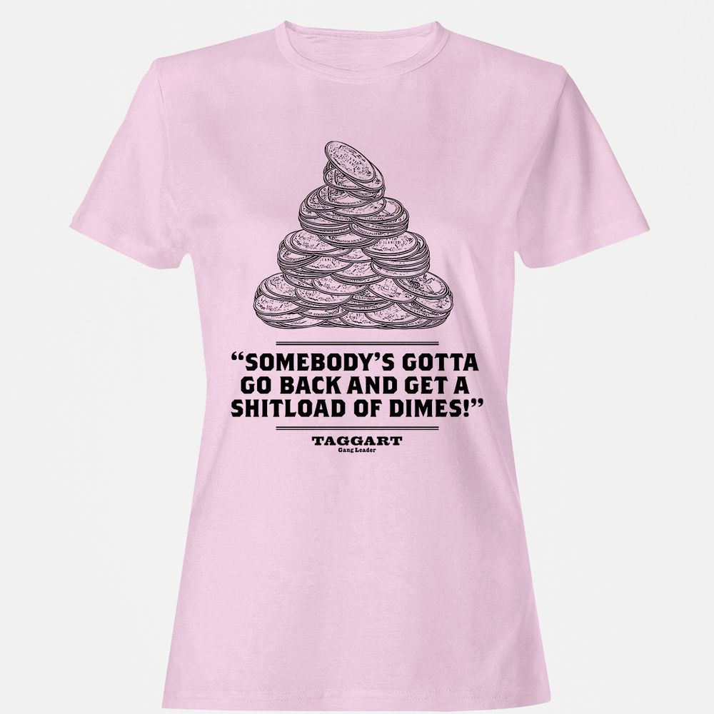 Women's T-Shirt - C6YTJURU - Light Pink - 9