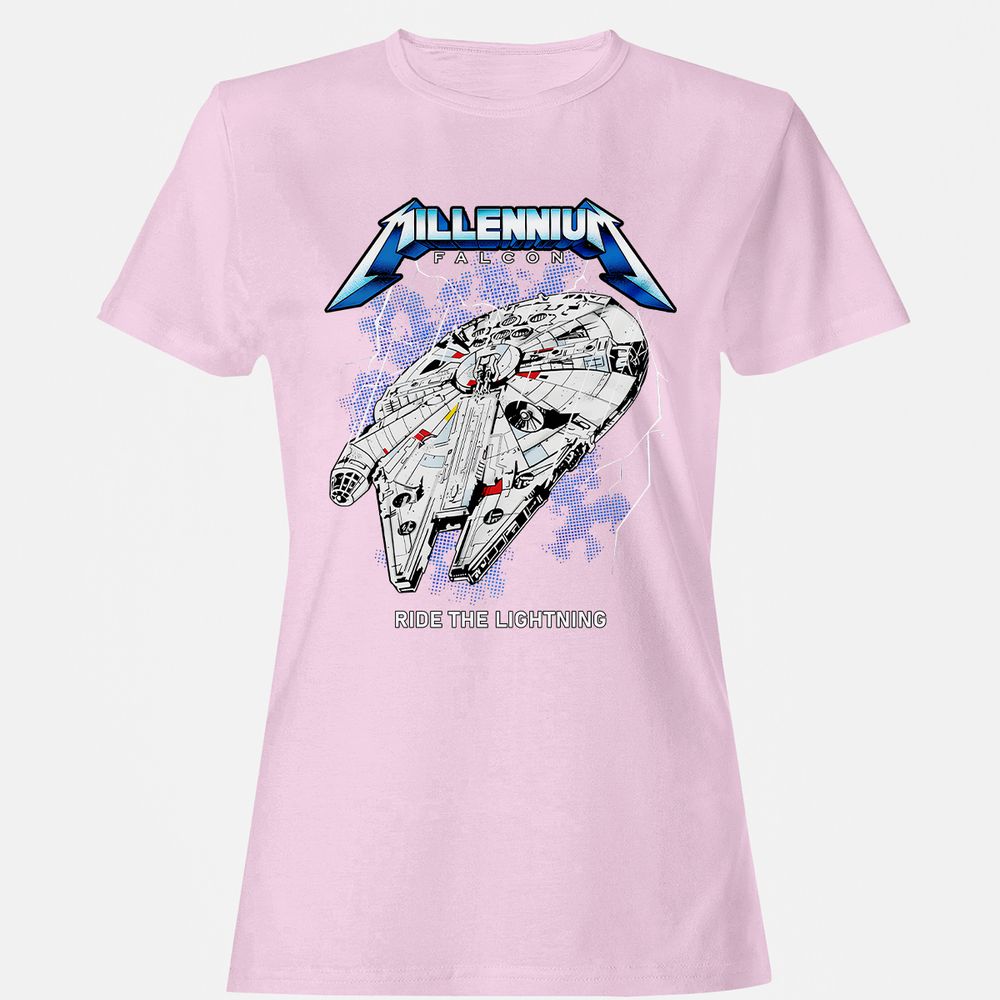 Women's T-Shirt - ANS1A8CS - Light Pink - 9