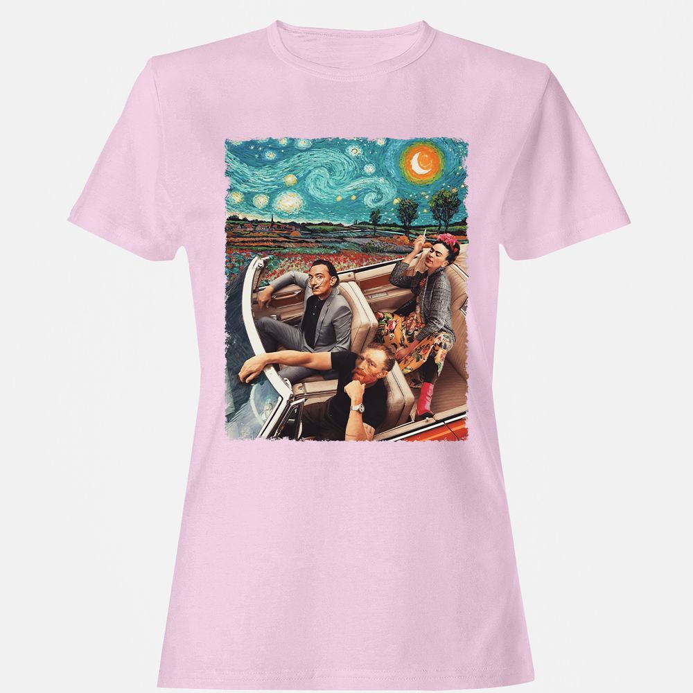 Women's T-Shirt - 74GEV9ZB - Light Pink - 9