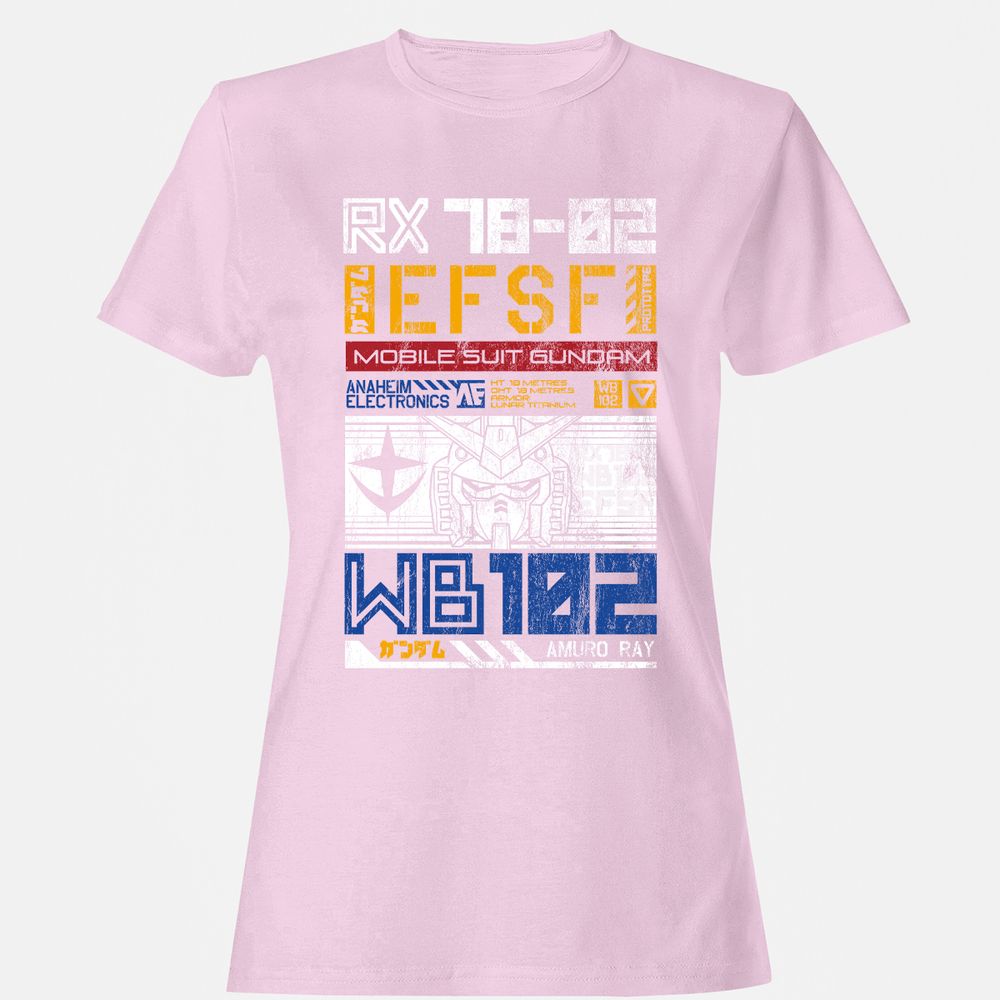 Women's T-Shirt - GNV27X6F - Light Pink - 9