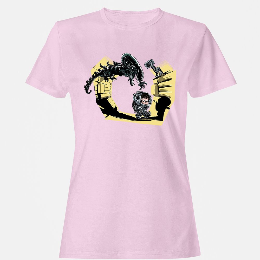 Women's T-Shirt - WZ4V24ZR - Light Pink - 9