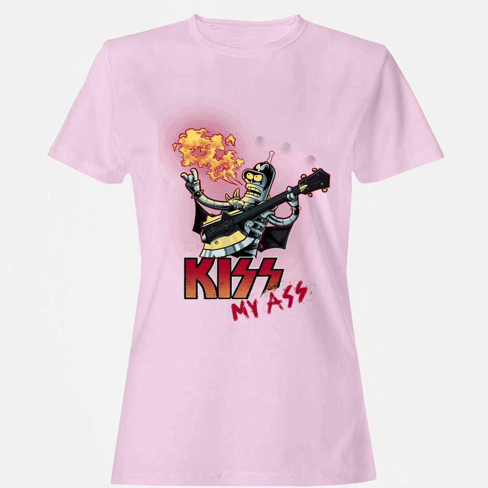 Women's T-Shirt - VLU86NX6 - Light Pink - 9