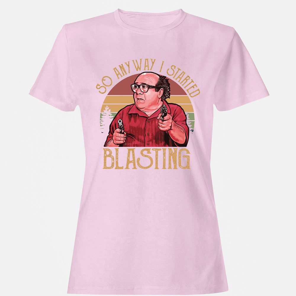 Women's T-Shirt - P7T9UQVL - Light Pink - 9