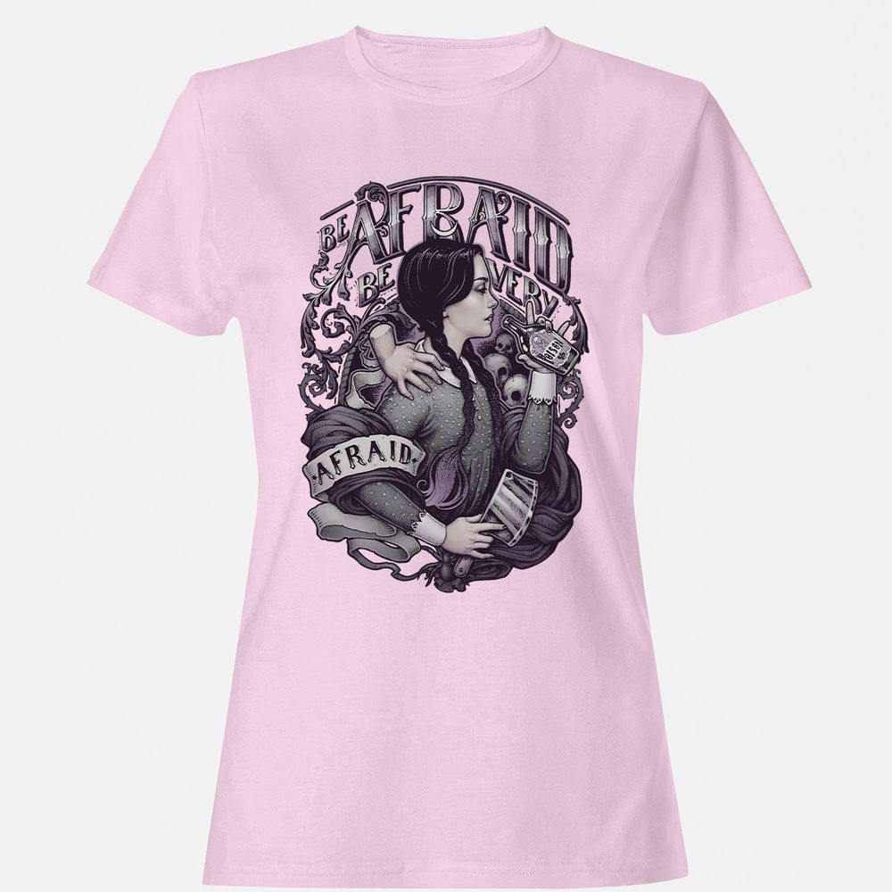 Women's T-Shirt - HRV6NQ1B - Light Pink - 9
