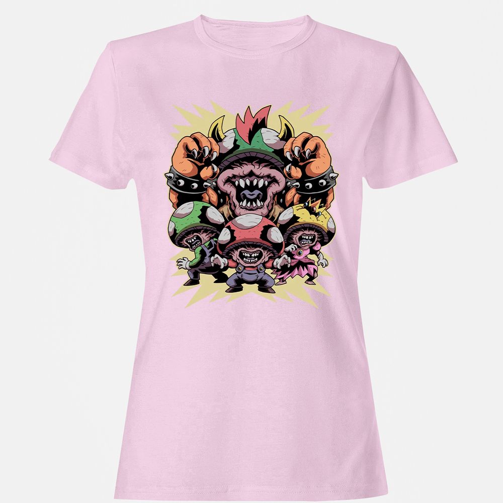 Women's T-Shirt - QN4ZDWRX - Light Pink - 9
