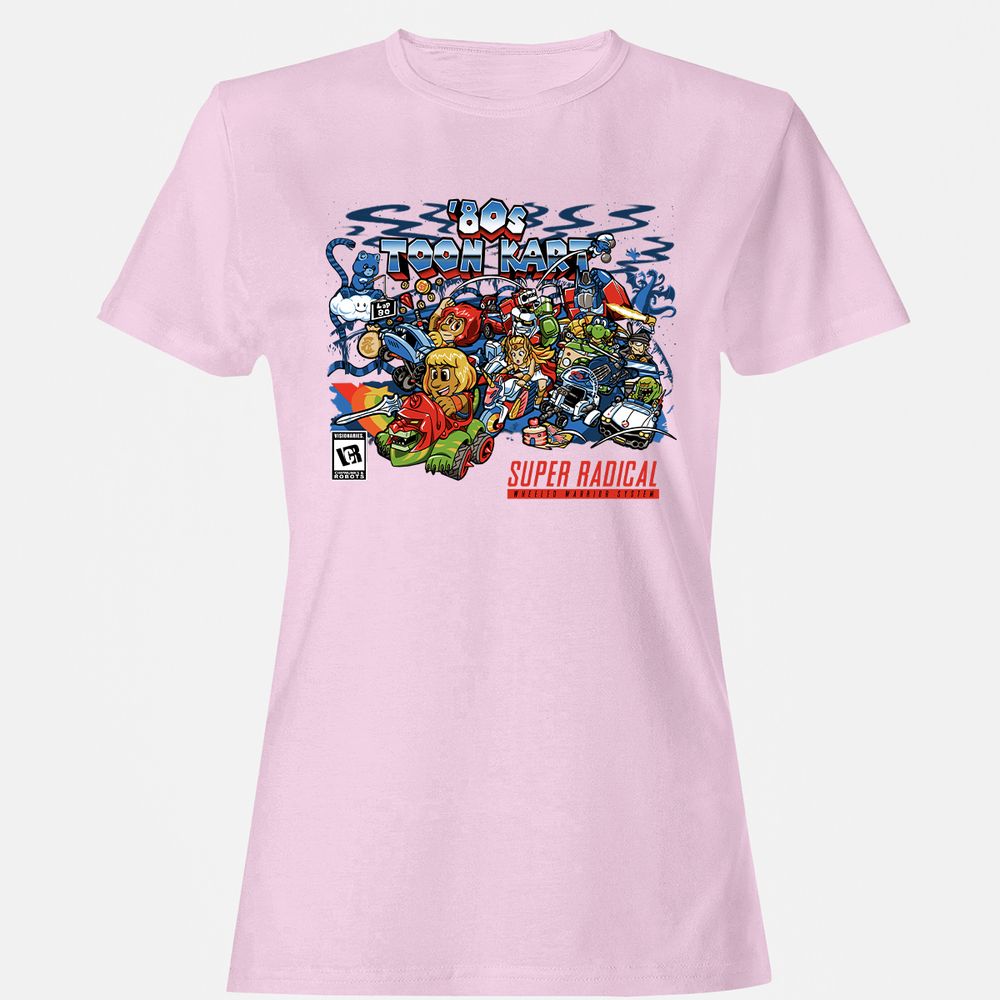 Women's T-Shirt - 8Q3YKAS4 - Light Pink - 9