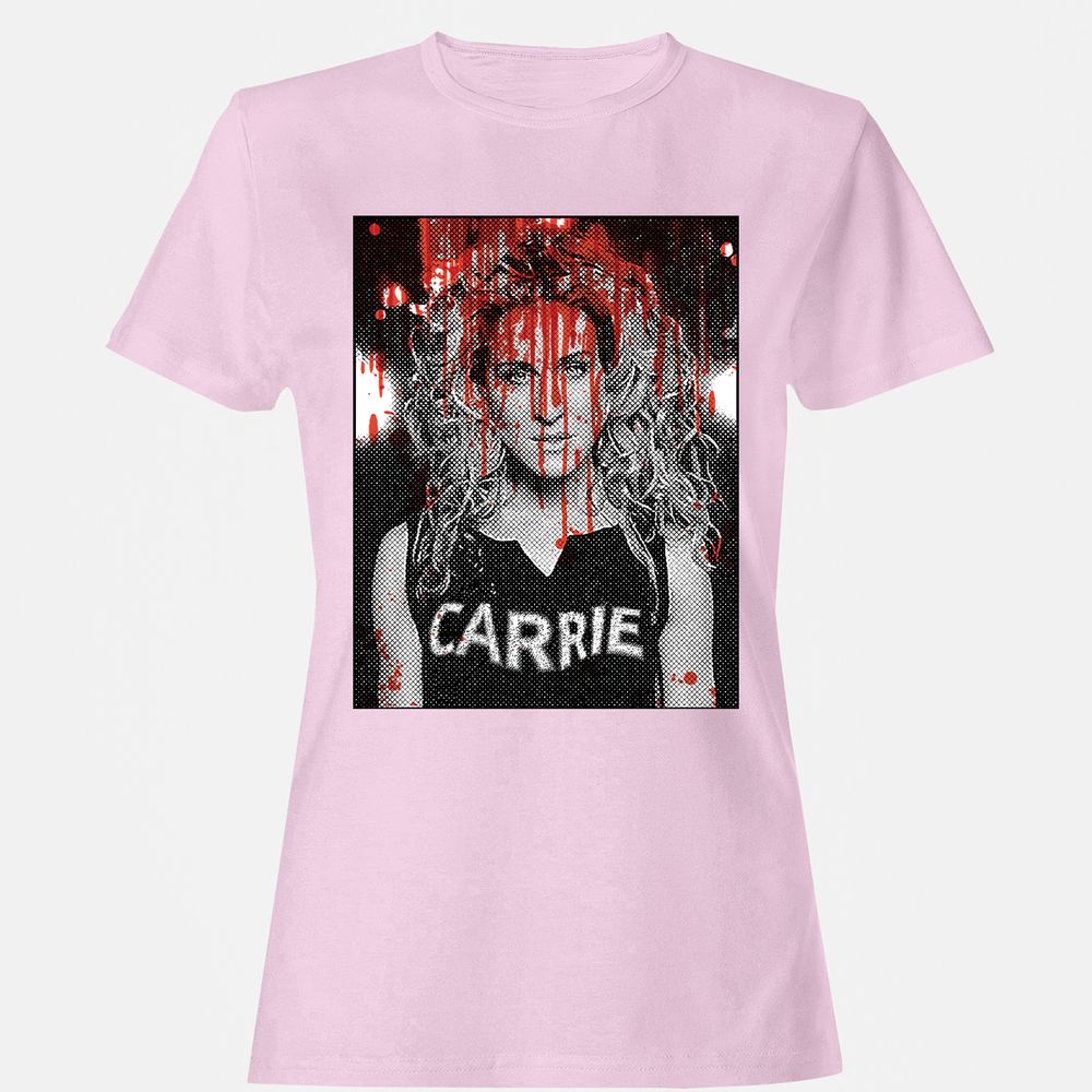 Women's T-Shirt - XEAUANRJ - Light Pink - 9