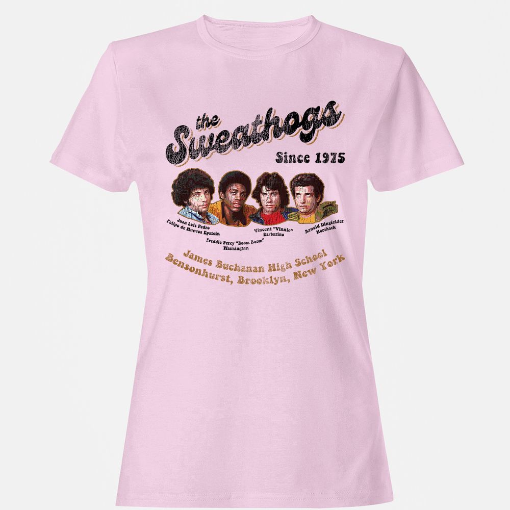 Women's T-Shirt - RCEZU4JY - Light Pink - 9