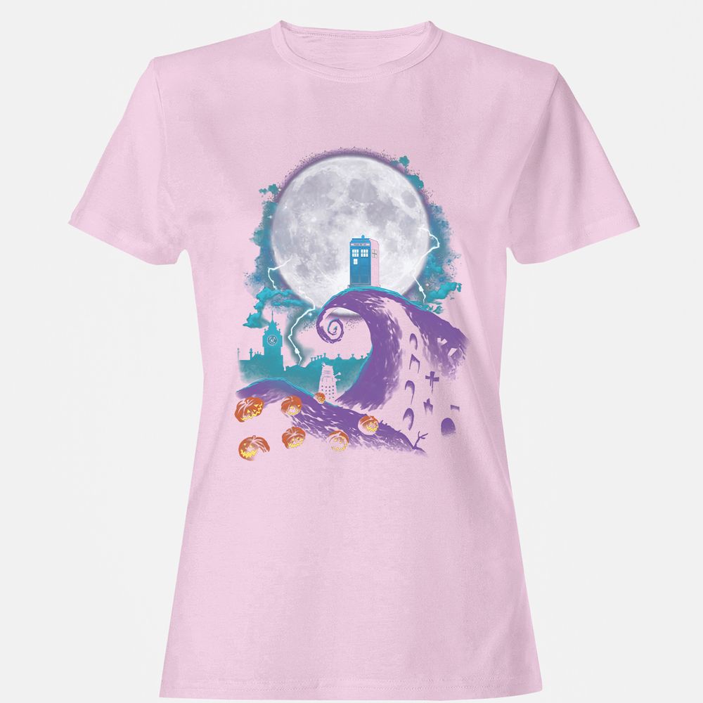 Women's T-Shirt - 3PFLHUX4 - Light Pink - 9