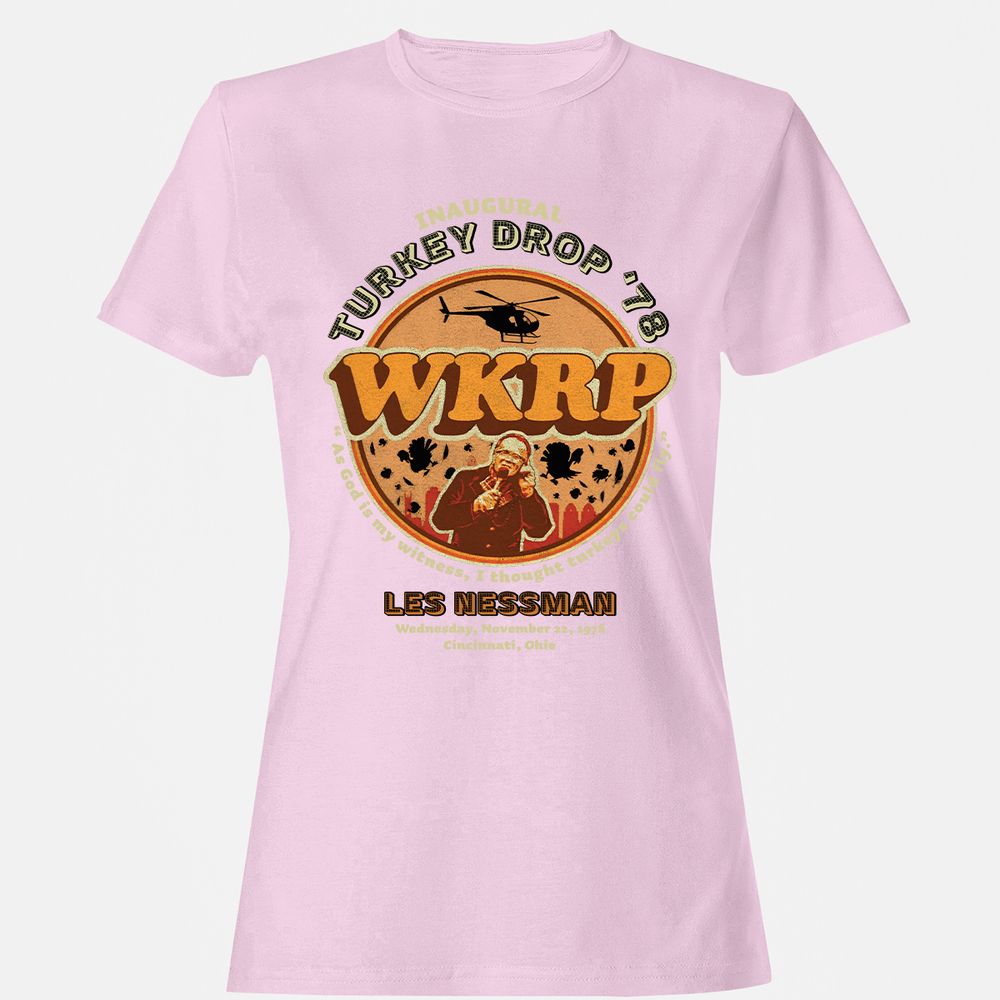 Women's T-Shirt - QVJN4JY5 - Light Pink - 9