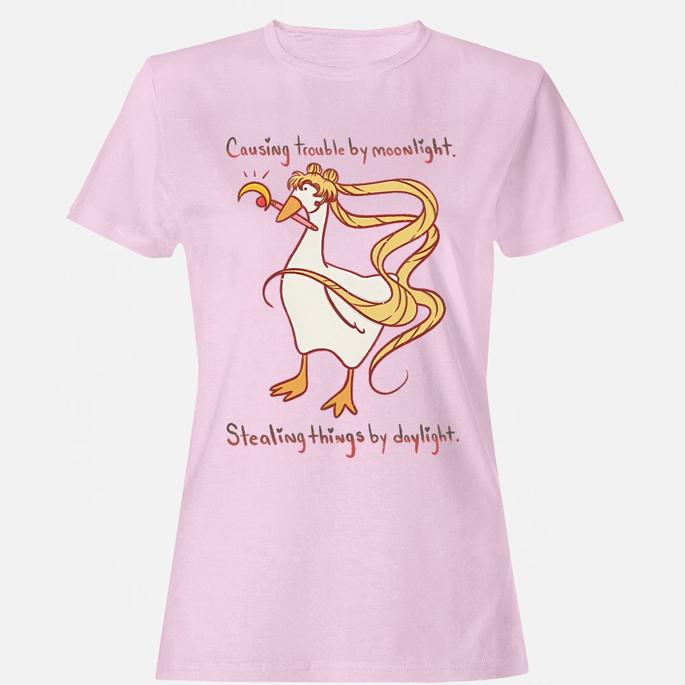 Women's T-Shirt - GBGRJZQZ - Light Pink - 9