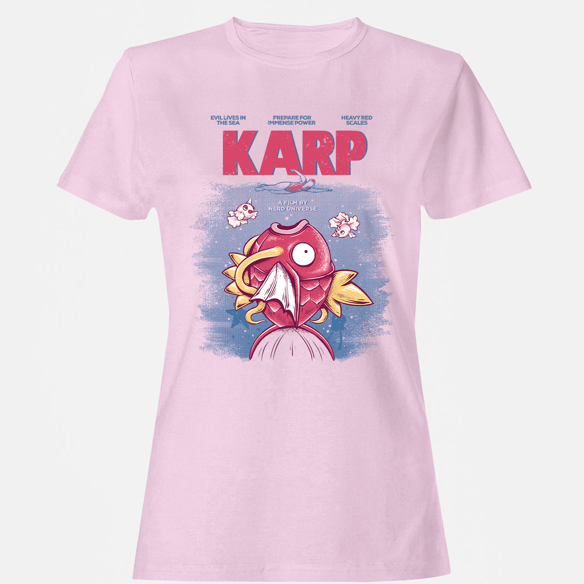 Women's T-Shirt - X1GQ6EQM - Light Pink - 9